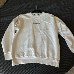 White crew neck